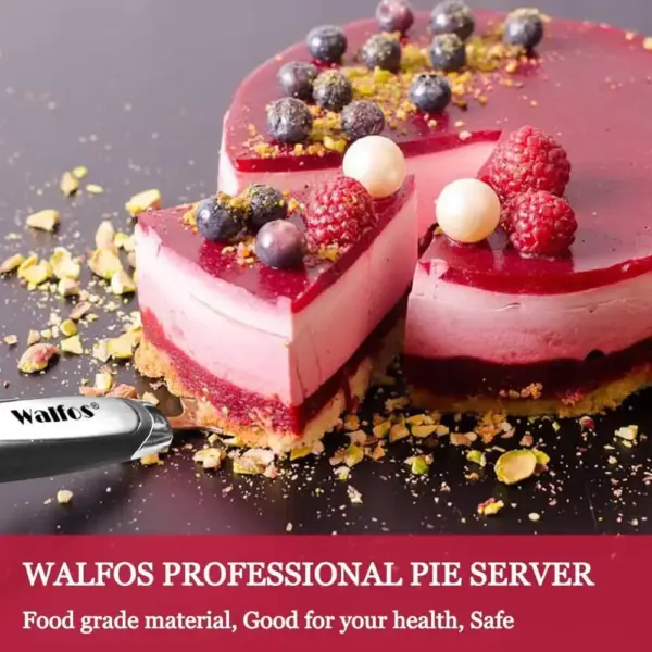 Walfos Stainless Steel Serrated Cake Server Walfos Stainless Steel Serrated Cake Server