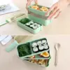 Walfos 900ml Three-Tier Bento Lunch Box Walfos 900ml Three-Tier Bento Lunch Box