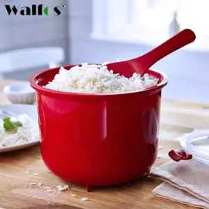 Walfos 2.6L Microwave Rice Cooker & Steamer Walfos 2.6L Microwave Rice Cooker & Steamer