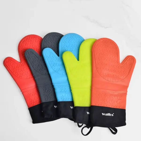 Walfos Long Silicone Oven Mitts — Pair Walfos Long Silicone Oven Mitts — Pair