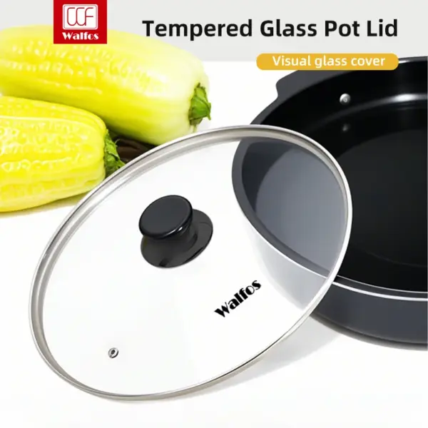 Walfos Tempered Glass Pot Lid Walfos Tempered Glass Pot Lid