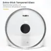 Walfos Tempered Glass Pot Lid Walfos Tempered Glass Pot Lid