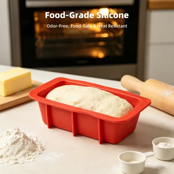 Walfos Mini Silicone Loaf Pans — 4 Pieces