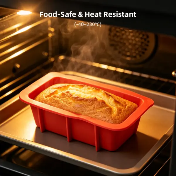 Walfos Mini Silicone Loaf Pans — 4 Pieces