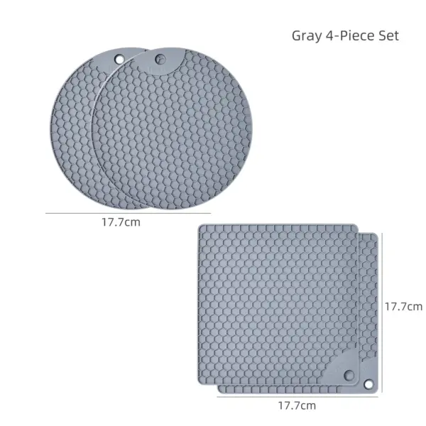 Walfos Silicone Trivets — 4 Pieces Walfos Silicone Trivets — 4 Pieces