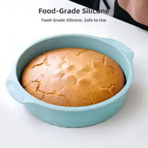 Walfos 9-Inch Round Silicone Cake Pan