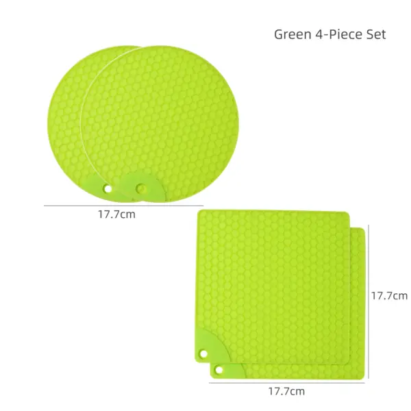 Walfos Silicone Trivets — 4 Pieces Walfos Silicone Trivets — 4 Pieces