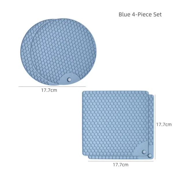 Walfos Silicone Trivets — 4 Pieces Walfos Silicone Trivets — 4 Pieces