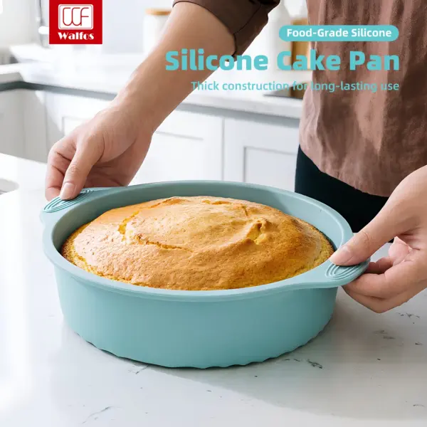 Walfos 9-Inch Round Silicone Cake Pan Walfos 9-Inch Round Silicone Cake Pan