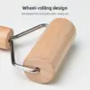 Walfos Beech Wood Pastry Roller Walfos Beech Wood Pastry Roller