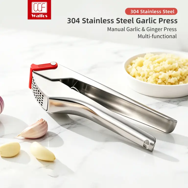 Walfos 304 Stainless Steel Garlic Press
