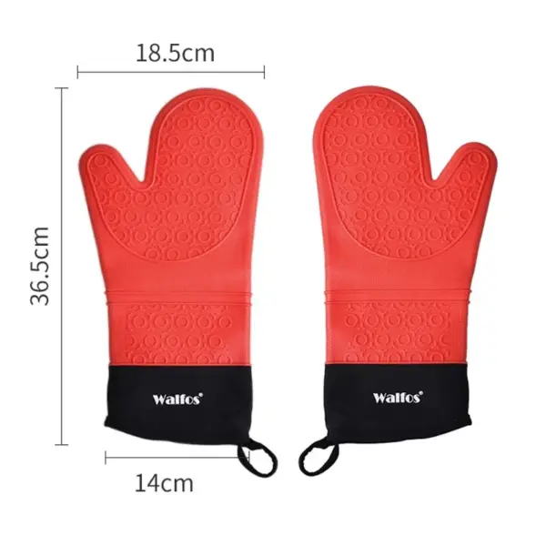 Walfos Long Silicone Oven Mitts — Pair Walfos Long Silicone Oven Mitts — Pair