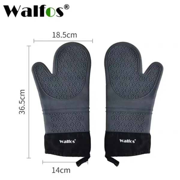 Walfos Long Silicone Oven Mitts — Pair Walfos Long Silicone Oven Mitts — Pair