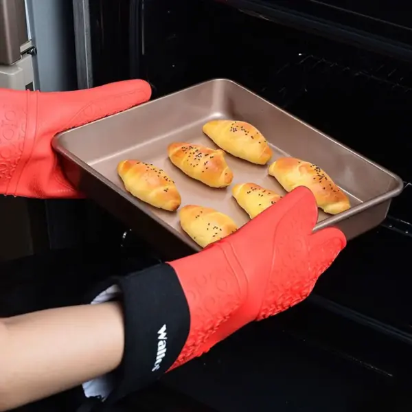 Walfos Long Silicone Oven Mitts — Pair Walfos Long Silicone Oven Mitts — Pair