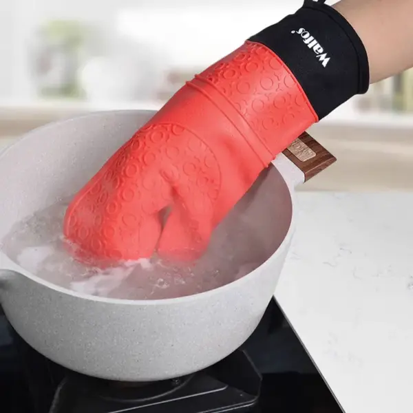 Walfos Long Silicone Oven Mitts — Pair Walfos Long Silicone Oven Mitts — Pair