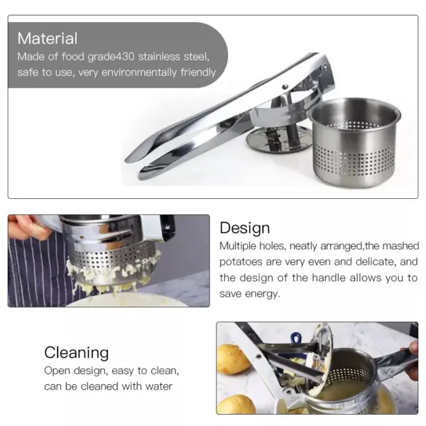 Walfos Stainless Steel Potato Ricer Walfos Stainless Steel Potato Ricer – photo 5